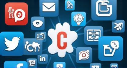 Social Media Management Icon